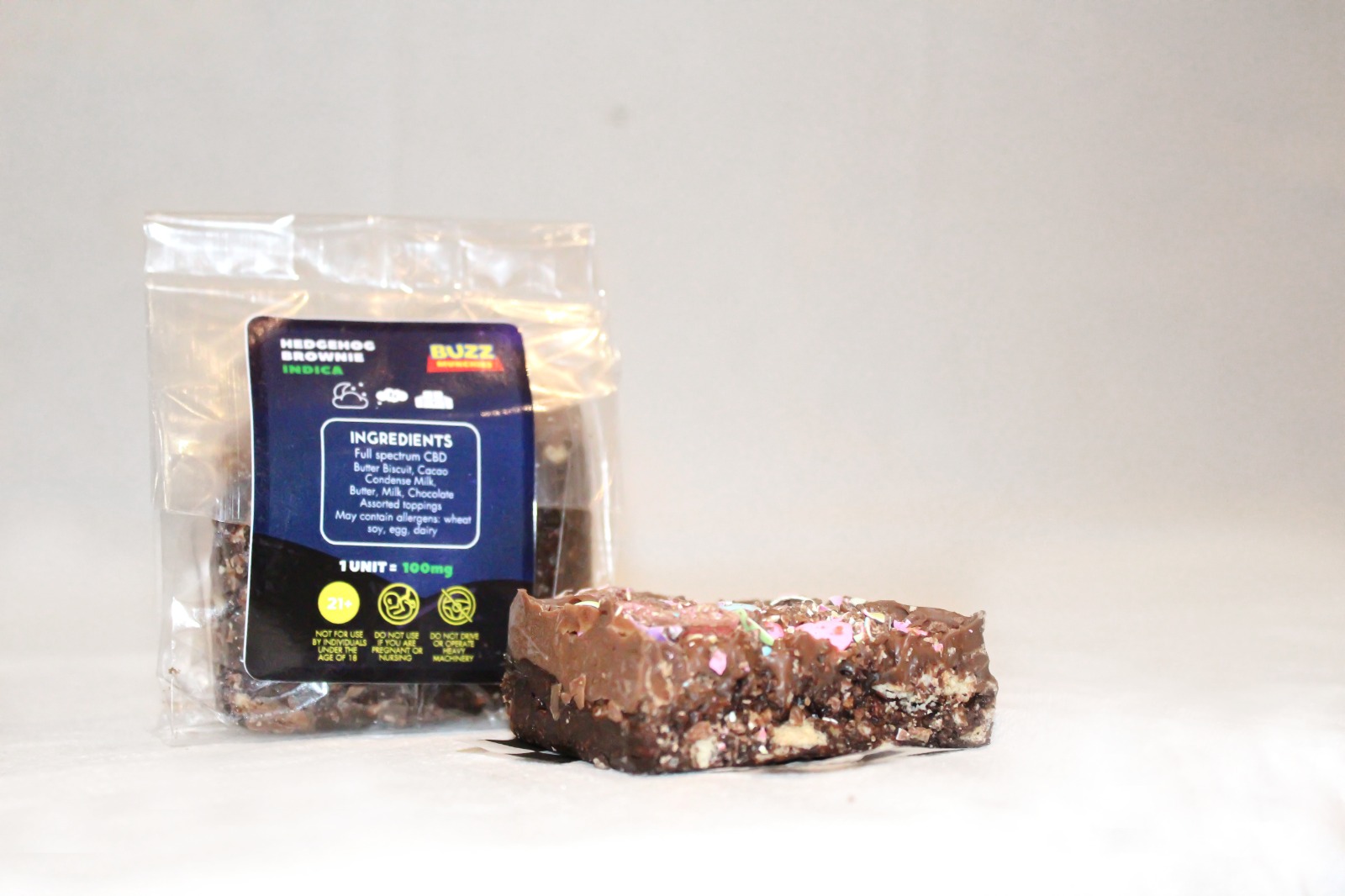 Original Hedgehog Brownie 100mg